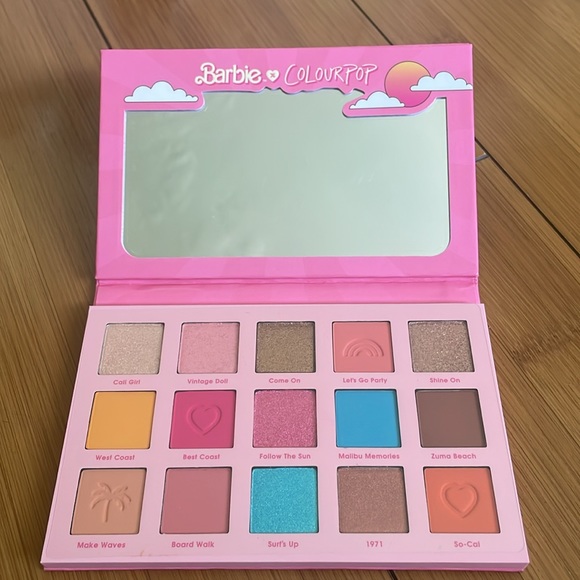 Colourpop Other - COLOURPOP x Barbie Eyeshadow Palette